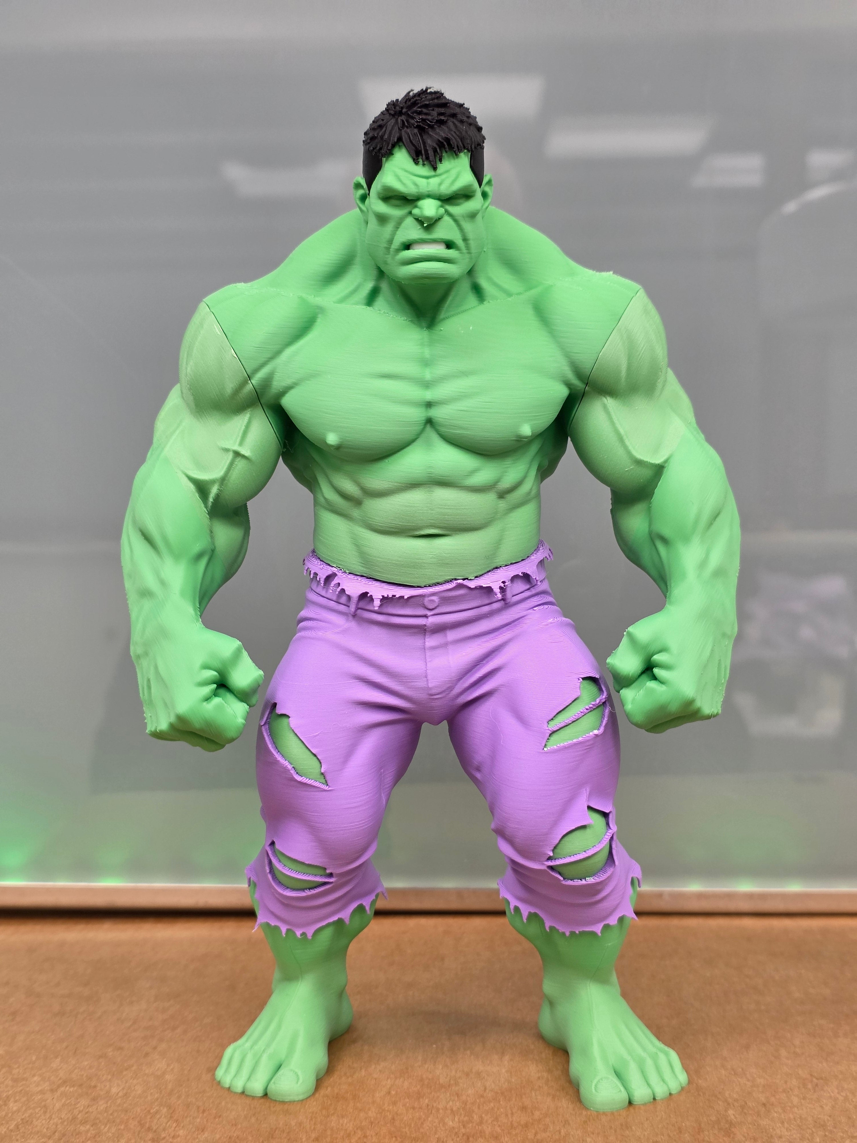 Decoração 3D Hulk Marvel