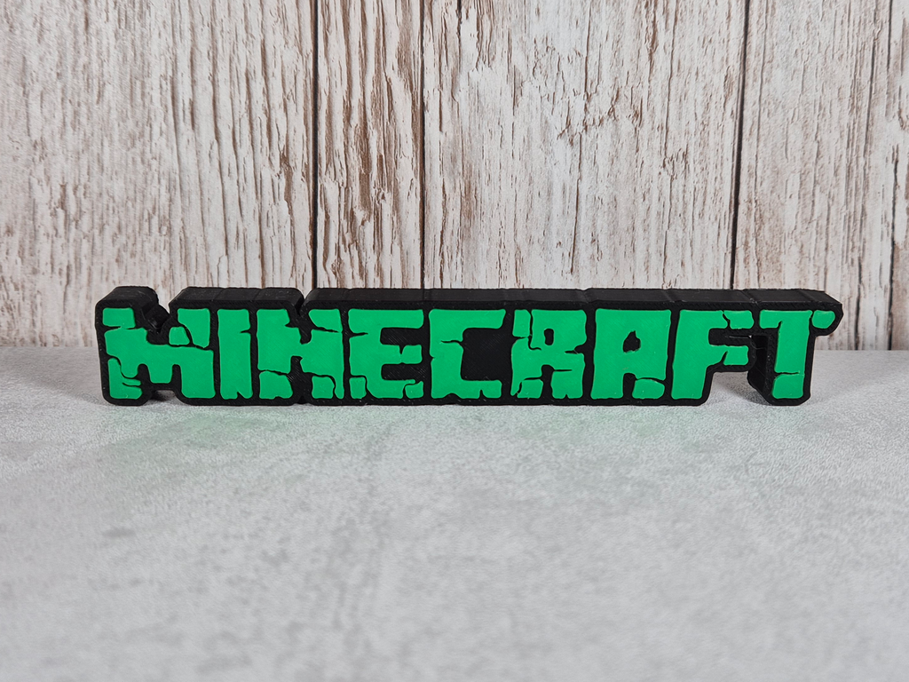 Decoração 3D Minecraft