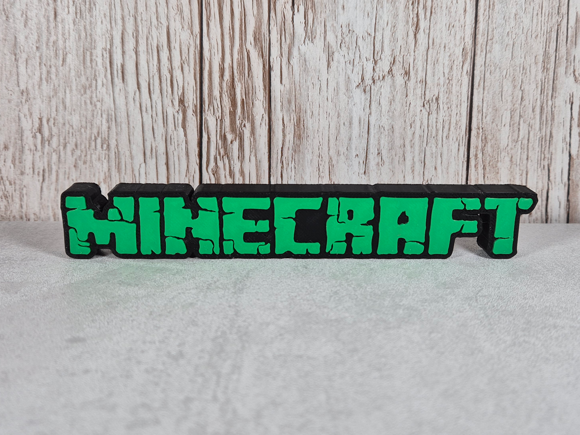 Decoração 3D Minecraft
