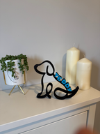 Decoração personalizada 3D Cão