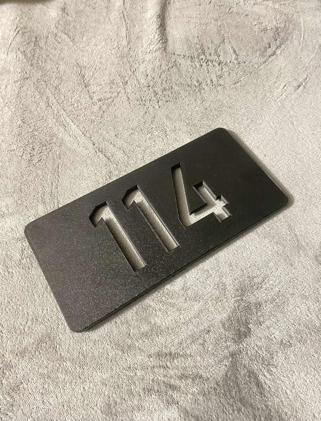 Decoração 3D Número da porta