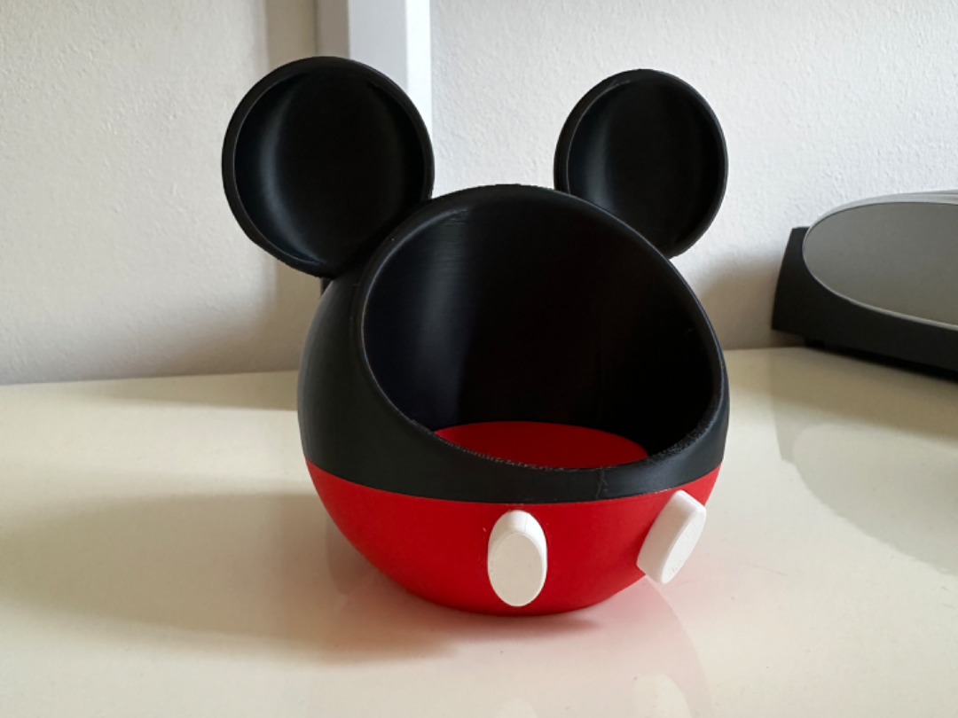 Porta jóias/chaves 3D Mickey Disney
