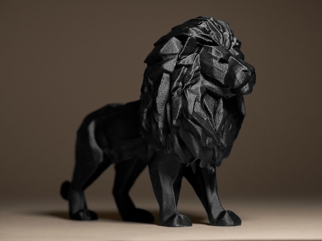 Decoração 3D Leão