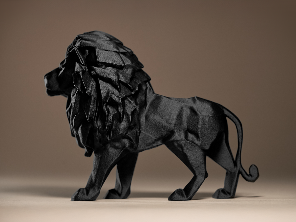 Decoração 3D Leão