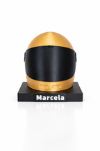 Decoração personalizada 3D Capacete