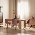 Selin - Mesa de jantar retangular extensível 140/200