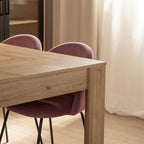 Selin - Mesa de jantar retangular extensível 140/200