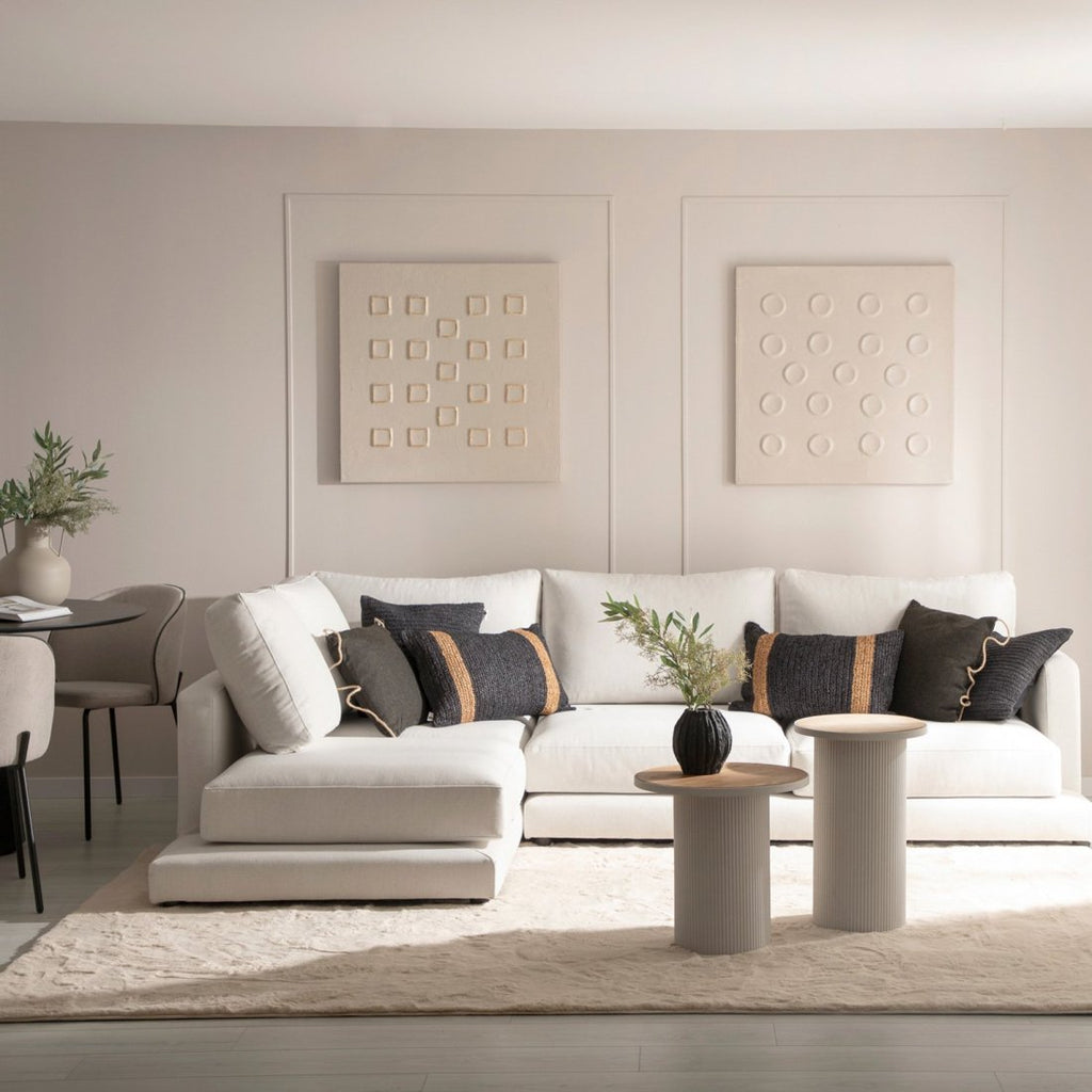 Varyag - Sofá chaise longue de 3 lugares