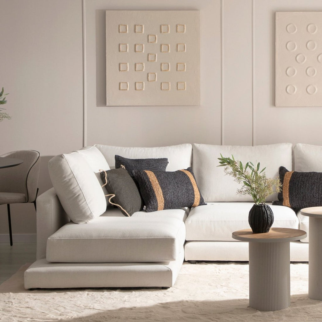 Varyag - Sofá chaise longue de 3 lugares