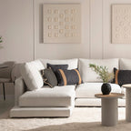 Varyag - Sofá chaise longue de 3 lugares