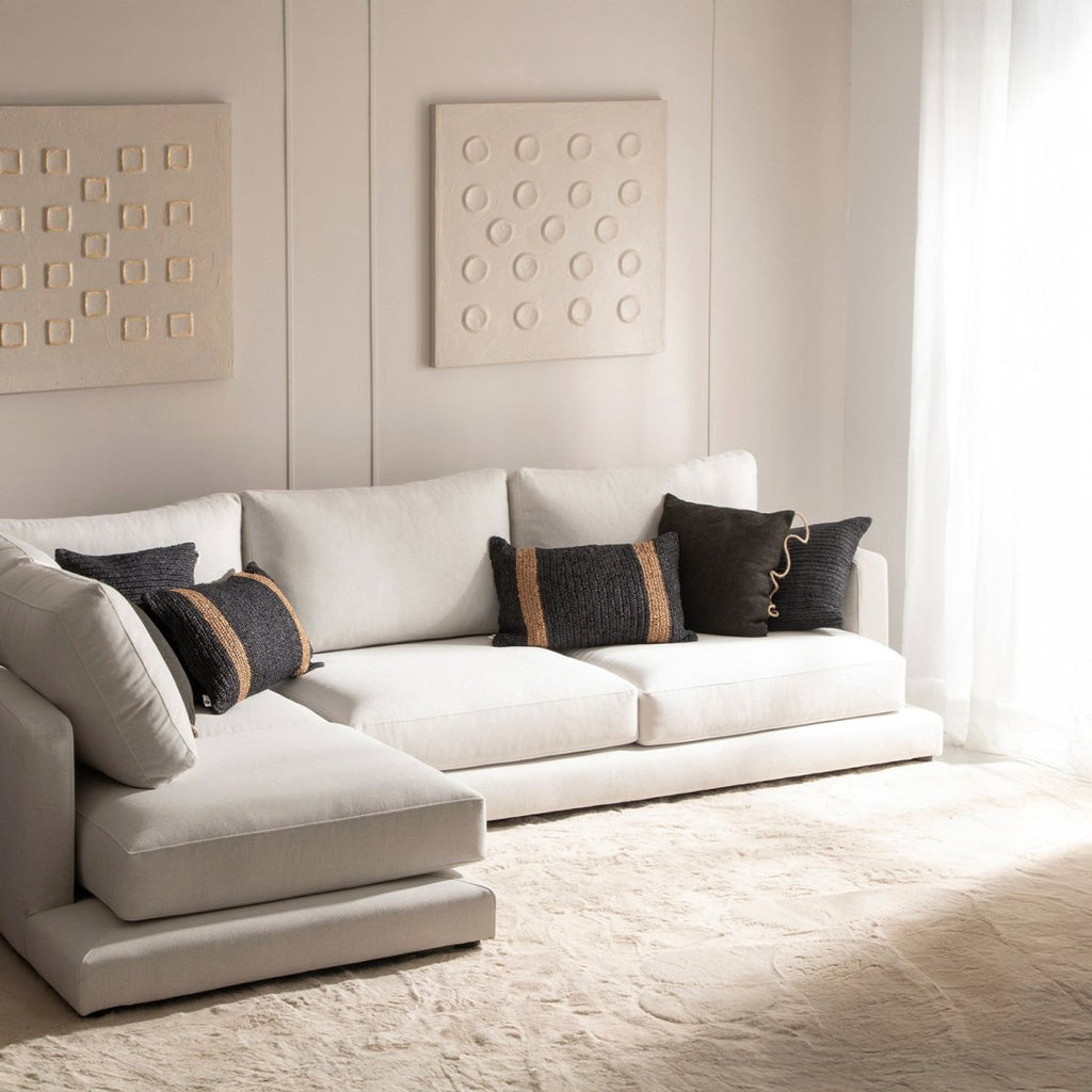 Varyag - Sofá chaise longue de 3 lugares