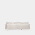 Beth - Sofá chaise longue reversível de 3 lugares