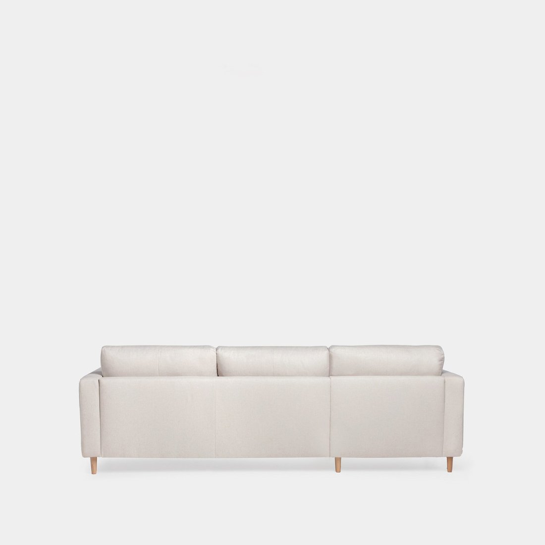 Beth - Sofá chaise longue reversível de 3 lugares