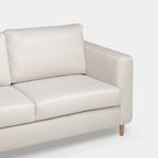 Beth - Sofá chaise longue reversível de 3 lugares