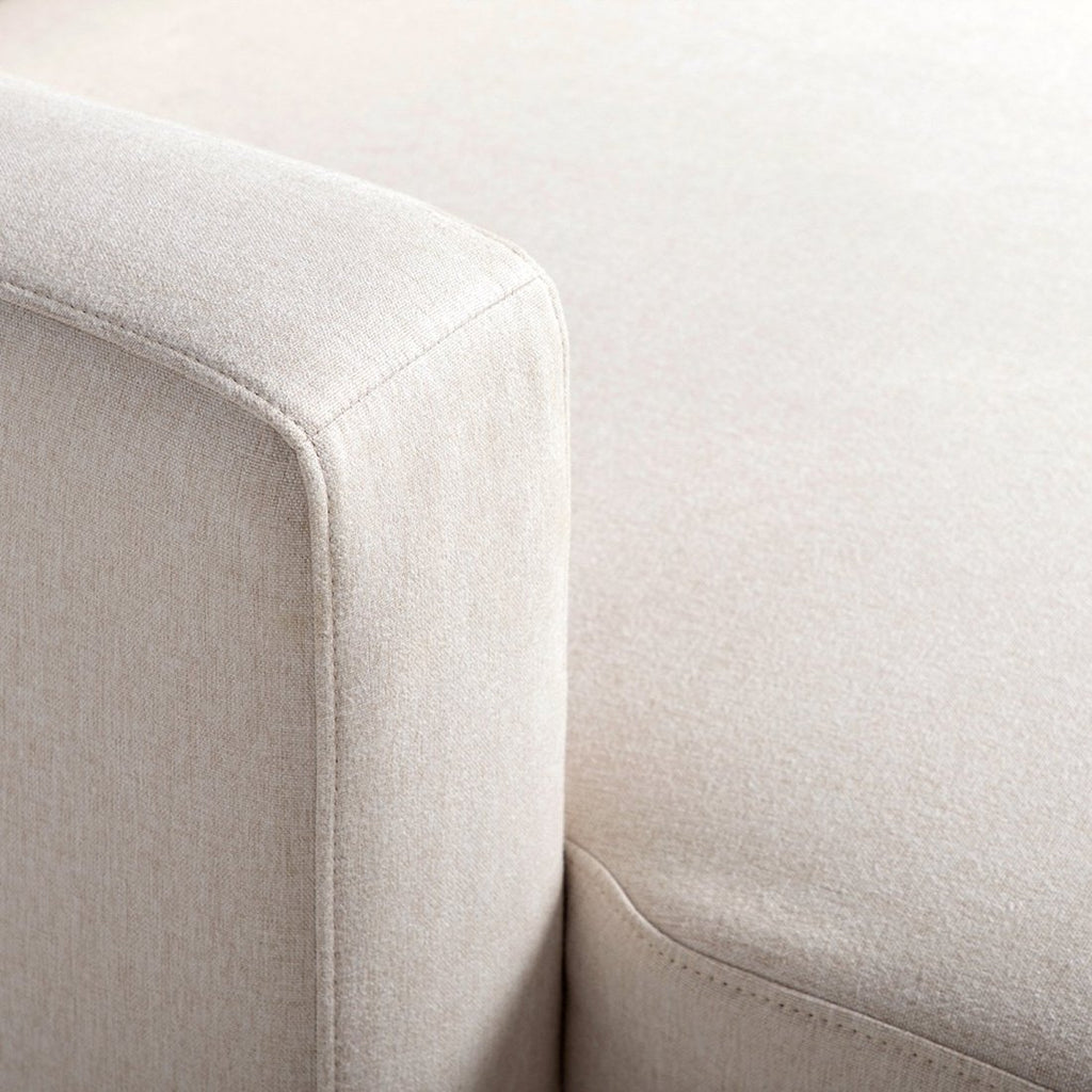 Beth - Sofá chaise longue reversível de 3 lugares