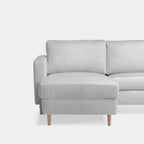 Beth - Sofá chaise longue reversível de 3 lugares