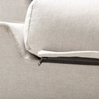 Karlmar - Sofá chaise longue reversível de 3 lugares