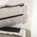 Karlmar - Sofá chaise longue reversível de 3 lugares